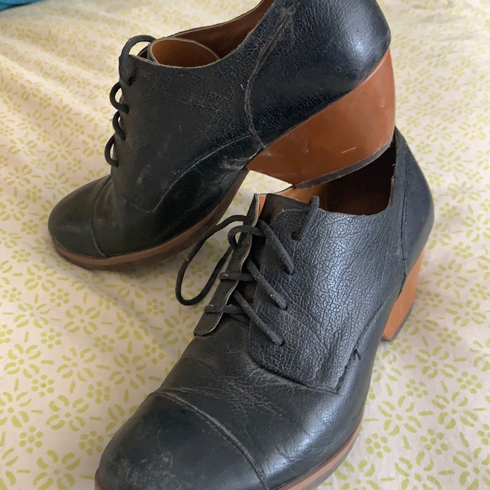 Kork-ease cute oxfords with heel